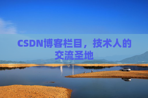 CSDN博客栏目，技术人的交流圣地